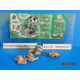 1 Figurine Kinder katoons SD-2016-2017 avec 1 BPZ