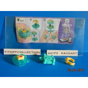 1 Figurine Kinder youmitik SD-2016-2017 avec 1 BPZ
