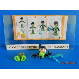 1 Figurine Kinder infimimix SD-2016-2017 avec 1 BPZ