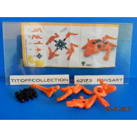 1 Figurine Kinder infimimix SD-2016-2017 avec 1 BPZ