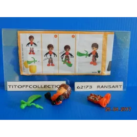 1 Figurine Kinder infimimix SD-2016-2017 avec 1 BPZ