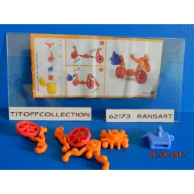 1 Figurine Kinder infimimix SD-2016-2017 avec 1 BPZ