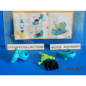 1 Figurine Kinder  infimimix  SD-2016-2017 avec 1 BPZ