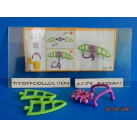 1 Figurine Kinder infimimix SD-2016-2017 avec 1 BPZ