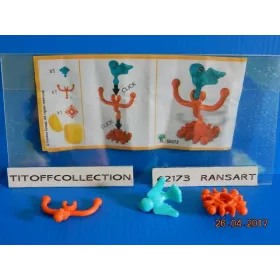 1 Figurine Kinder infimimix SD-2016-2017 avec 1 BPZ