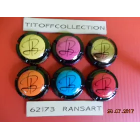 La série de 6 capsules de champagne brisons  lahaye