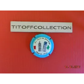 1 capsule de champagne billiard  hubert  jumelace  2017  bleue  