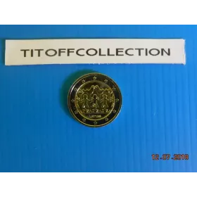 2€ commémorative Lituanie 2018 fête de la chanson et de la dance