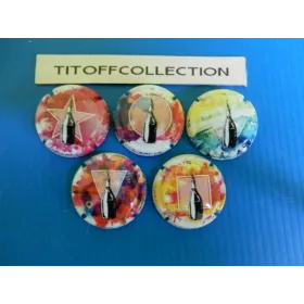 la série de 5 capsules de champagne générique l art de pétiller 