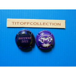 la serie de 2 caspule de champagne orcin frederic vip bredene 2021