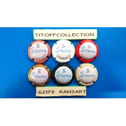 La série de 6 capsules de champagne RÉMY STÉPHANE (S RÉMY)