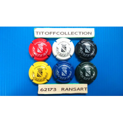 La série de 6 capsules de champagne RUBAUD (ÉCUSSON)