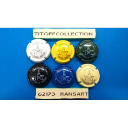 La série de 6 capsules de champagne (BOUTEILLE + COUPE)