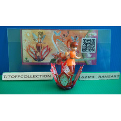 1 Figurine Kinder Disney Fairies 2014 - 2015 avec 1 BPZ