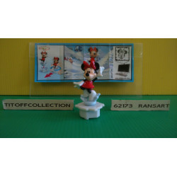 1 Figurine Kinder MICKEY MOUSE 2013 - 2014 avec 1 BPZ