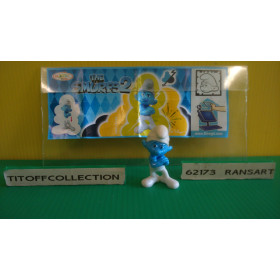 1 Figurine Kinder SCHTROUMFT 2 - 2013 - 2014 avec 1 BPZ
