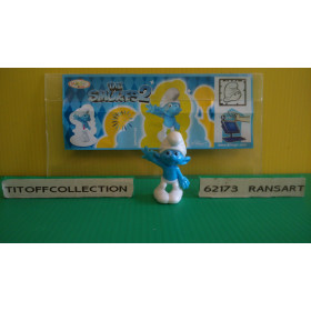 1 Figurine Kinder SCHTROUMFT 2 - 2013 - 2014 avec 1 BPZ
