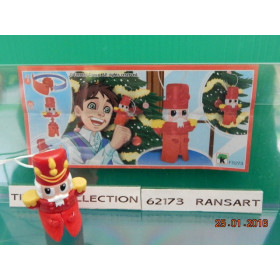 1 Figurine Kinder noel 2015 - 2016 avec 1 BPZ