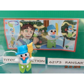 1 Figurine Kinder noel 2015 - 2016 avec 1 BPZ