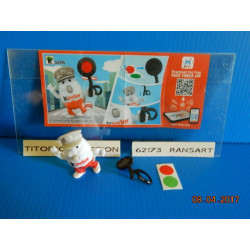 1 Figurine Kinder SD-2016-2017 avec 1 BPZ
