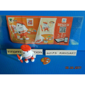 1 Figurine Kinder SD-2016-2017 avec 1 BPZ