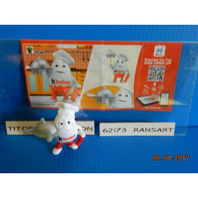 1 Figurine Kinder SD-2016-2017 avec 1 BPZ