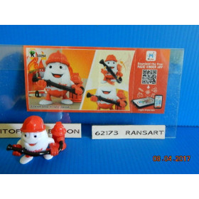 1 Figurine Kinder SD-2016-2017 avec 1 BPZ